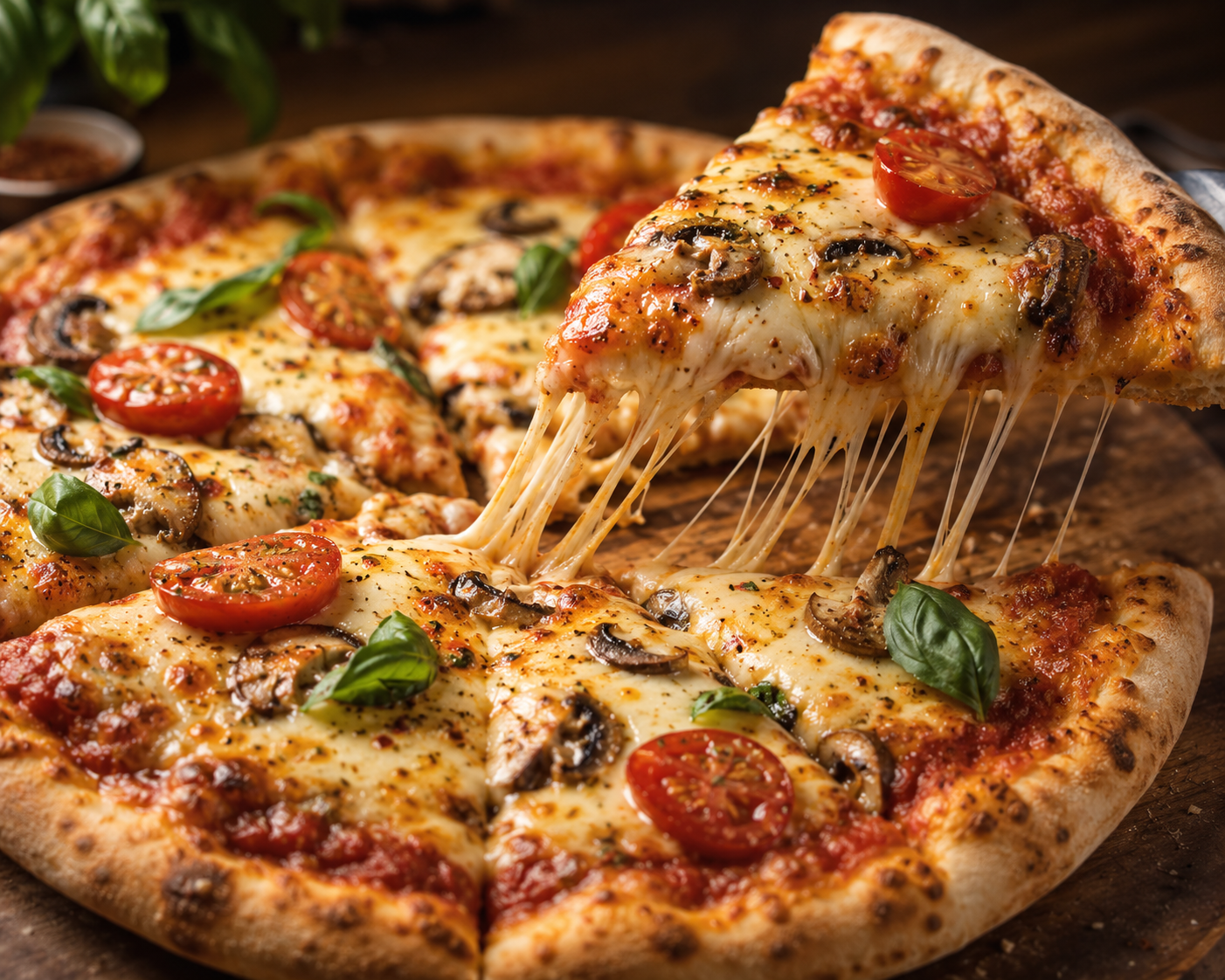 Vegane Pizza